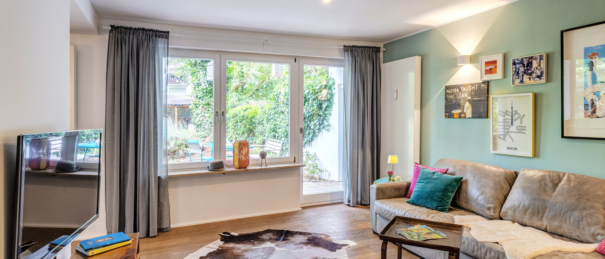 appartamento München Nymphenburg 01 zona living 14877