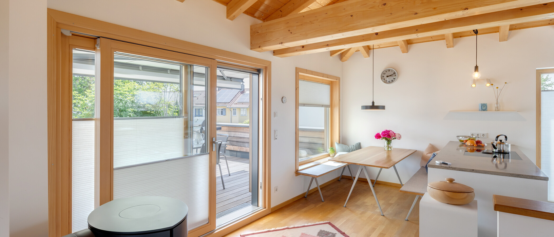 casa a schiera Feldafing 03 zona living 14879