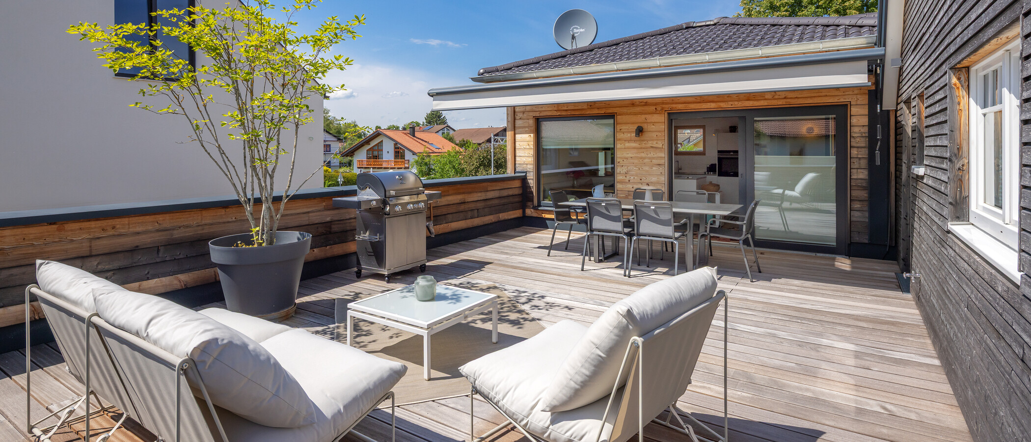 casa a schiera Feldafing 01 terrazza sul tetto 14879