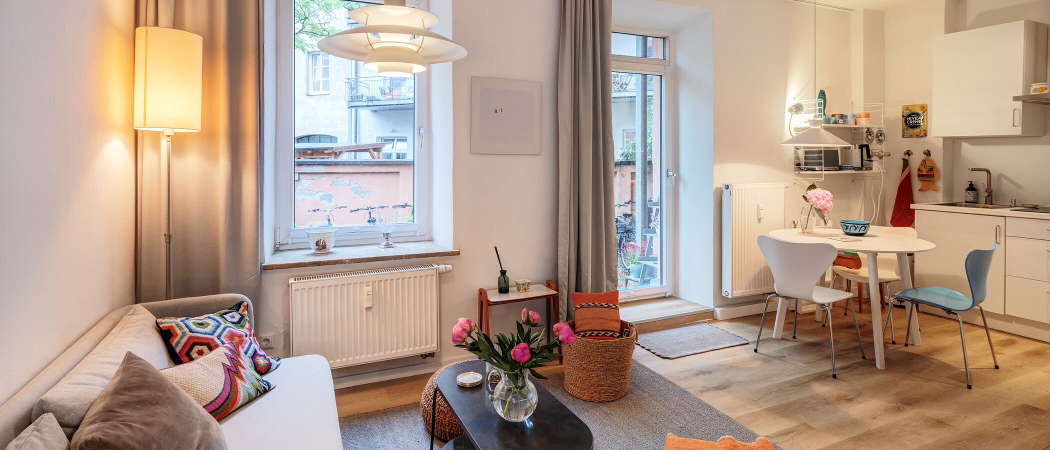 appartamento München Schlachthofviertel 01 zona living 14880