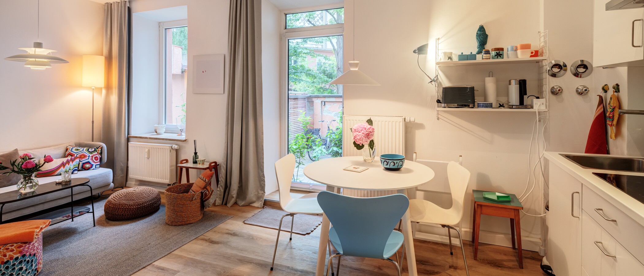 appartamento München Schlachthofviertel 04 zona living 14880