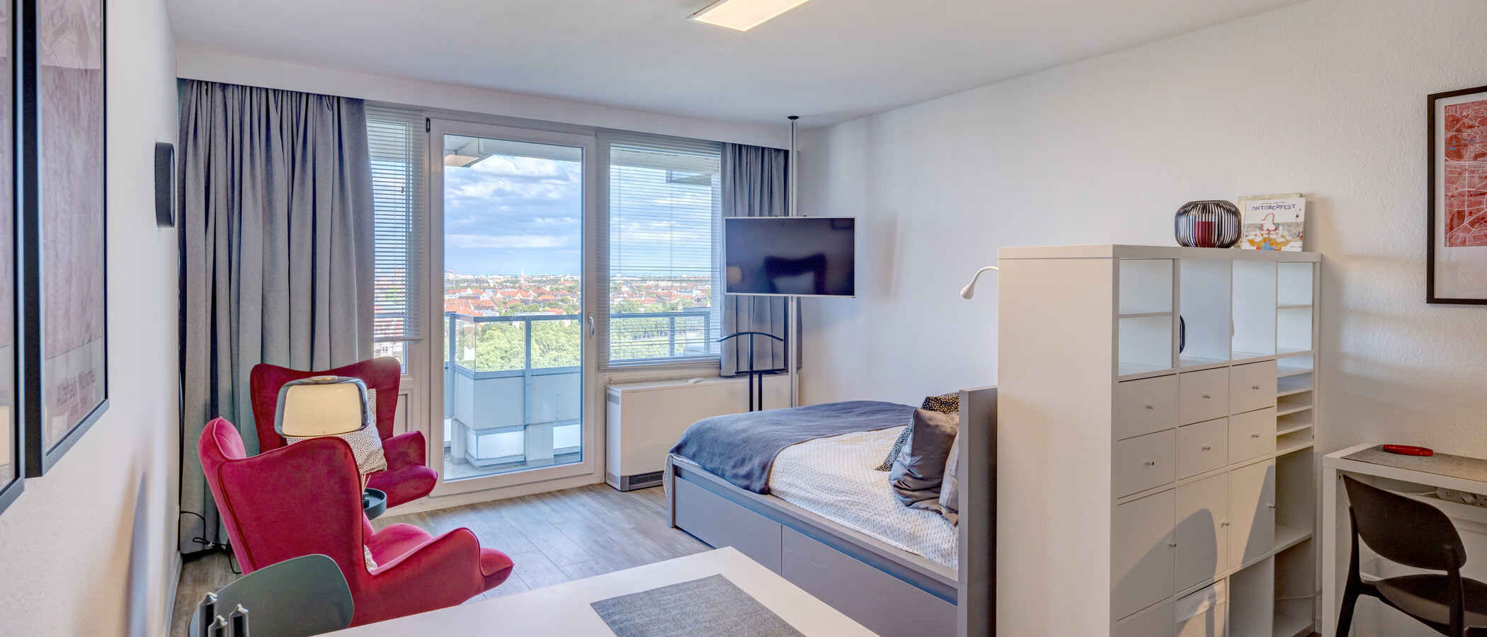 appartamento München Schwanthalerhöhe 01 zona living 14881