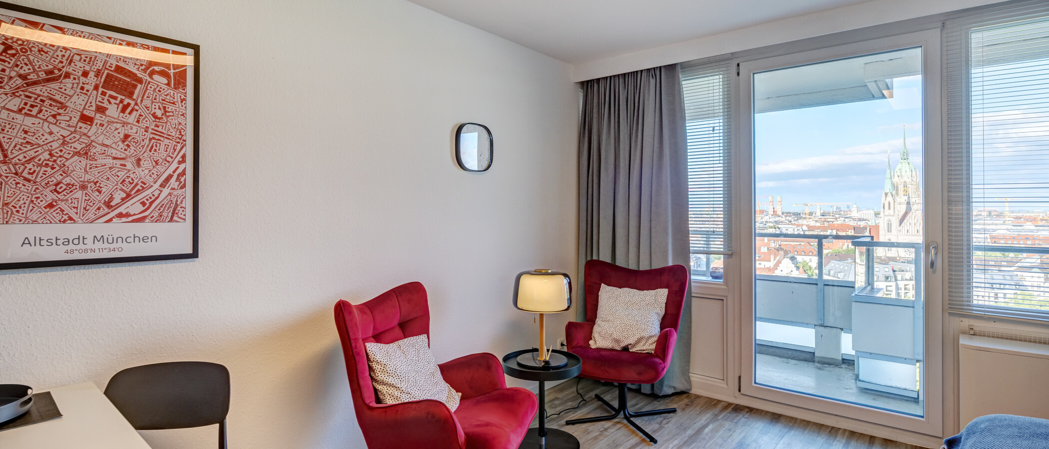 appartamento München Schwanthalerhöhe 02 zona living 14881
