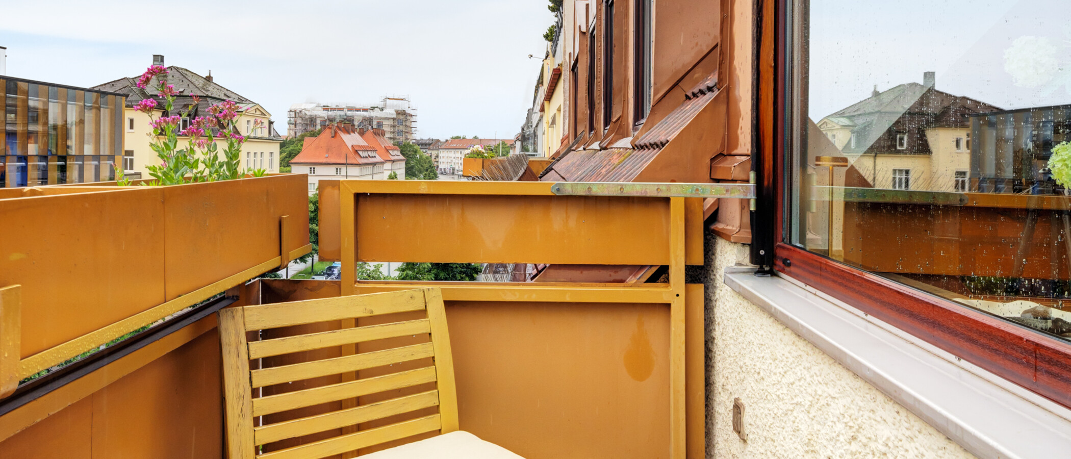 attico München Sendling-Westpark 02 balcone 14882