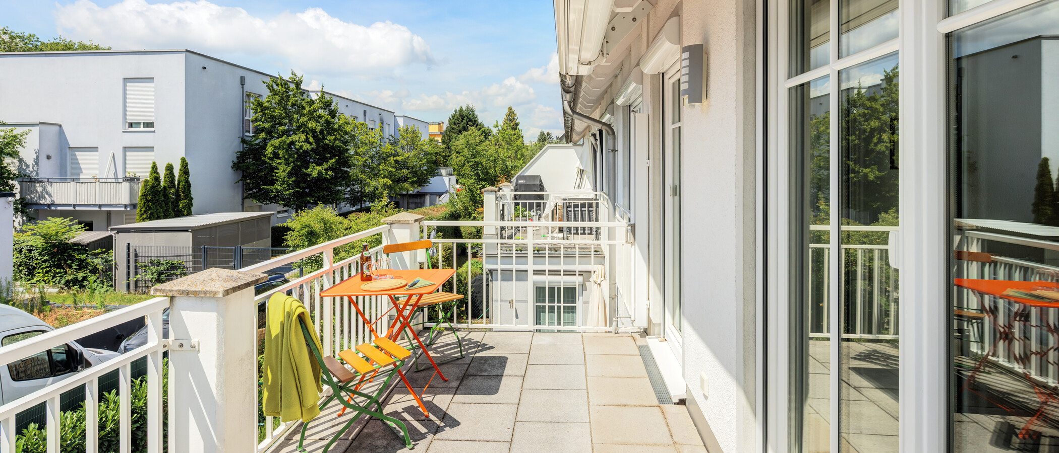 appartamento München Moosach 02 balcone 14883