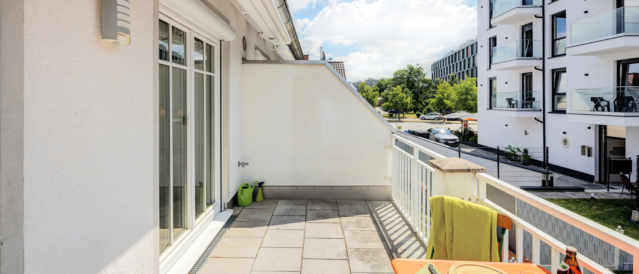 appartamento München Moosach 03 balcone 14883