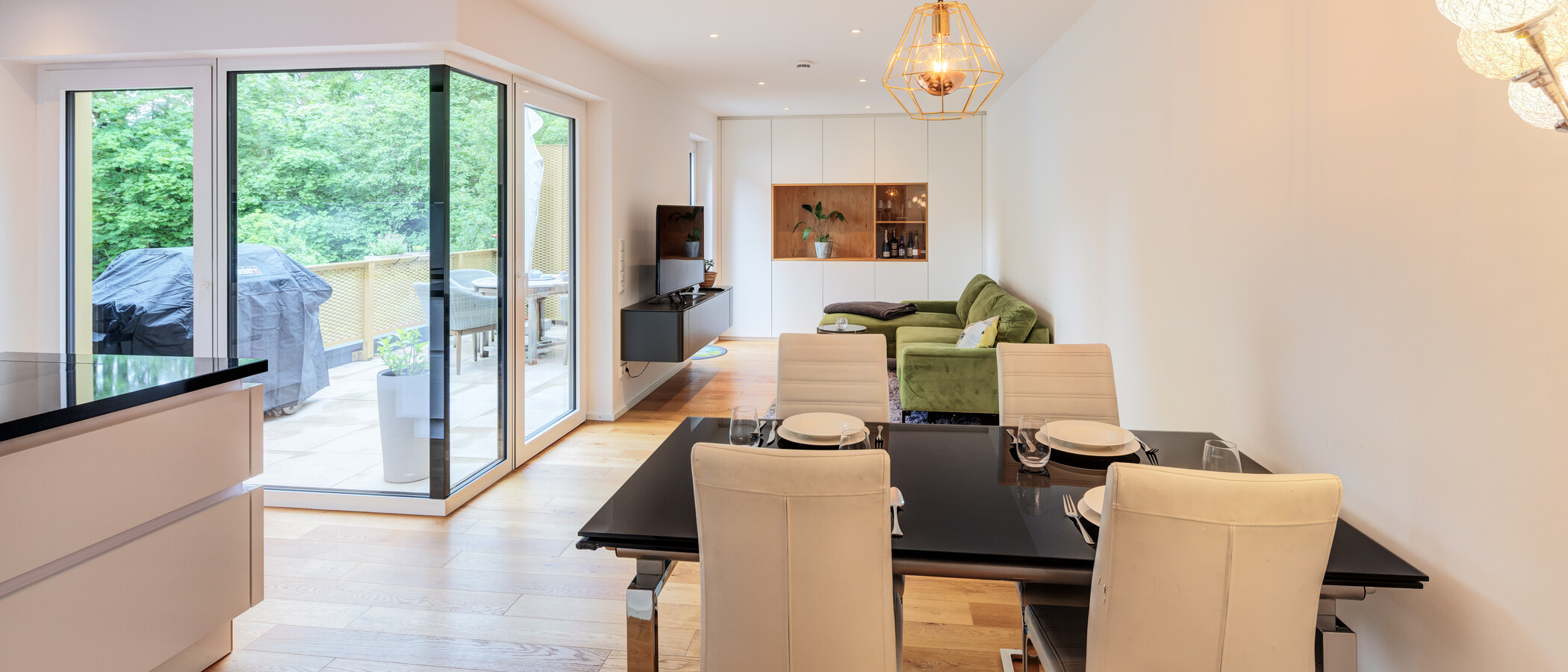 appartamento München Solln 01 zona living 14884