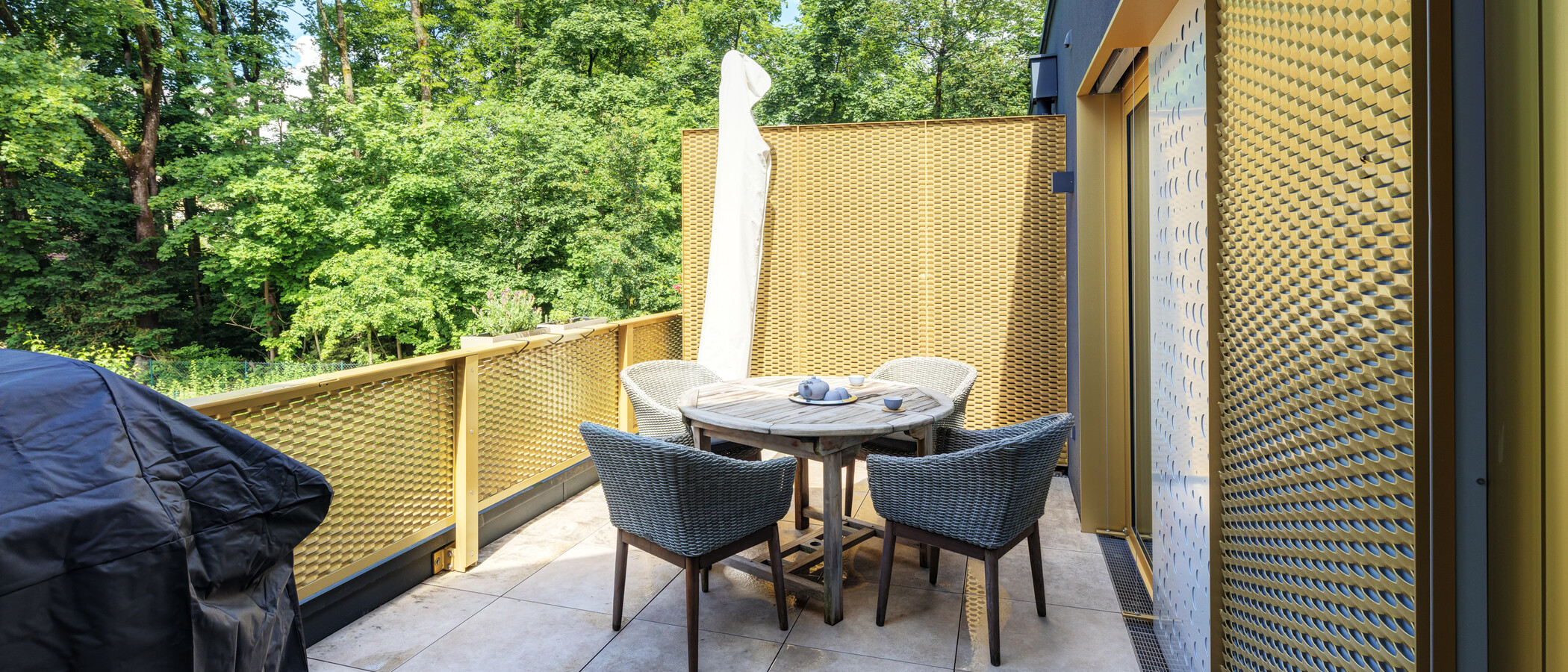 appartamento München Solln 01 terrazza sul tetto 14884