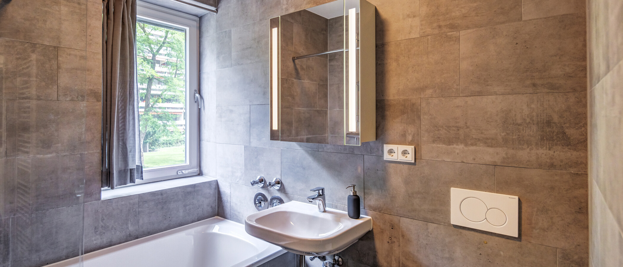 appartamento München Schwabing-West 02 bagno 14885