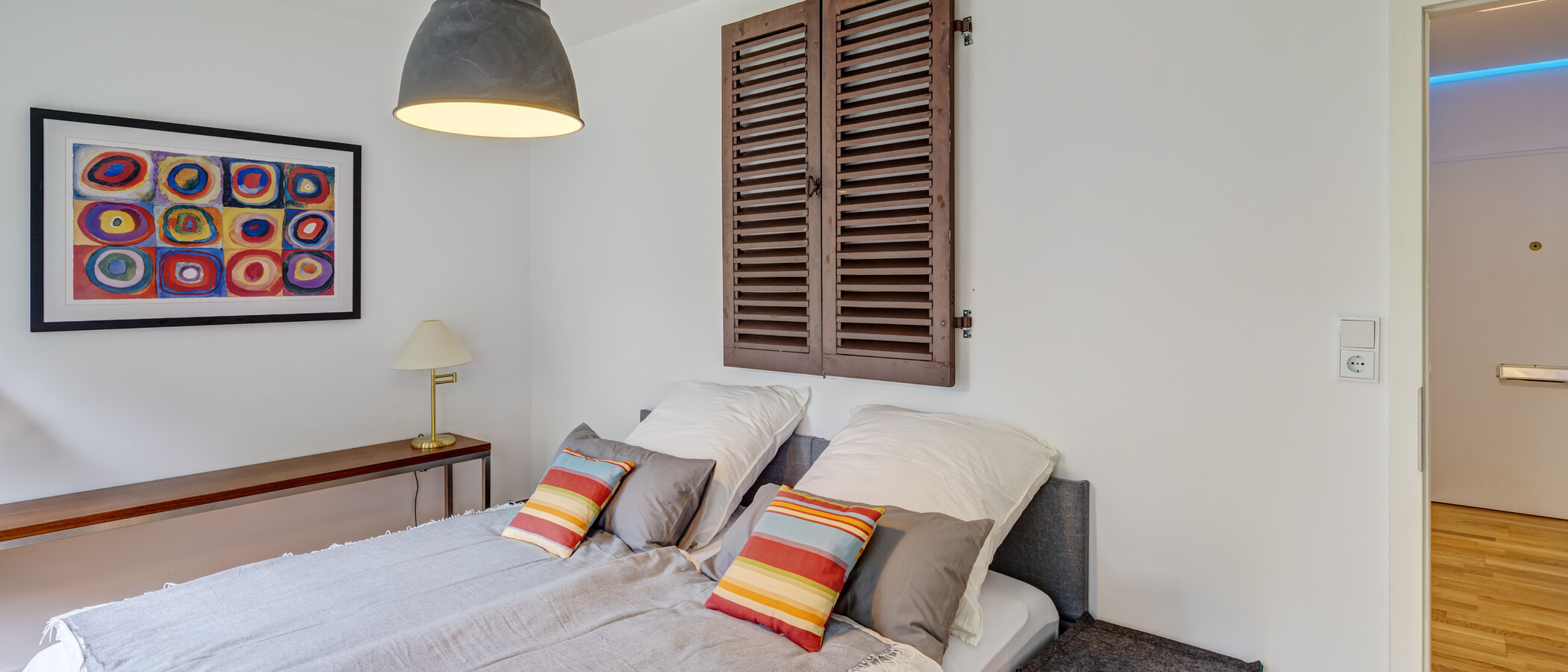 appartamento München Schwabing-West 01 camera da letto 14885