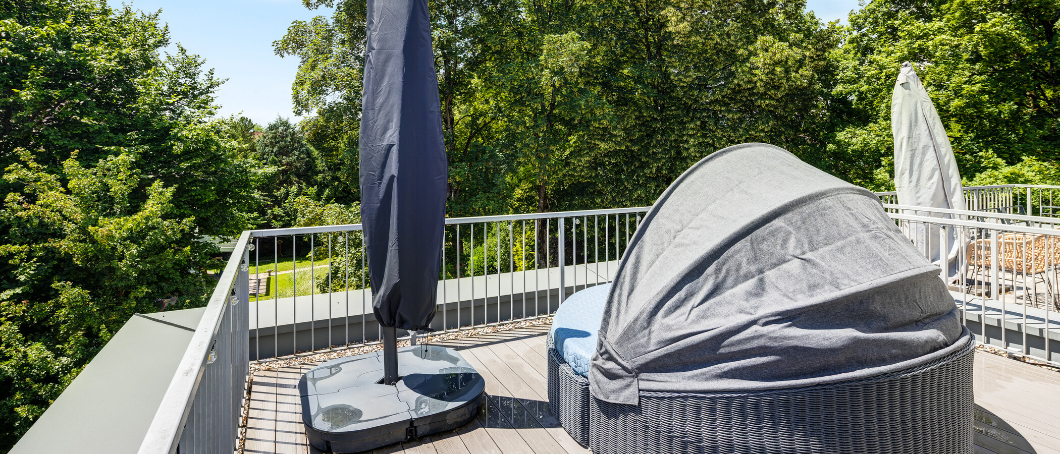 casa a schiera München Waldtrudering 01 terrazza sul tetto 14888