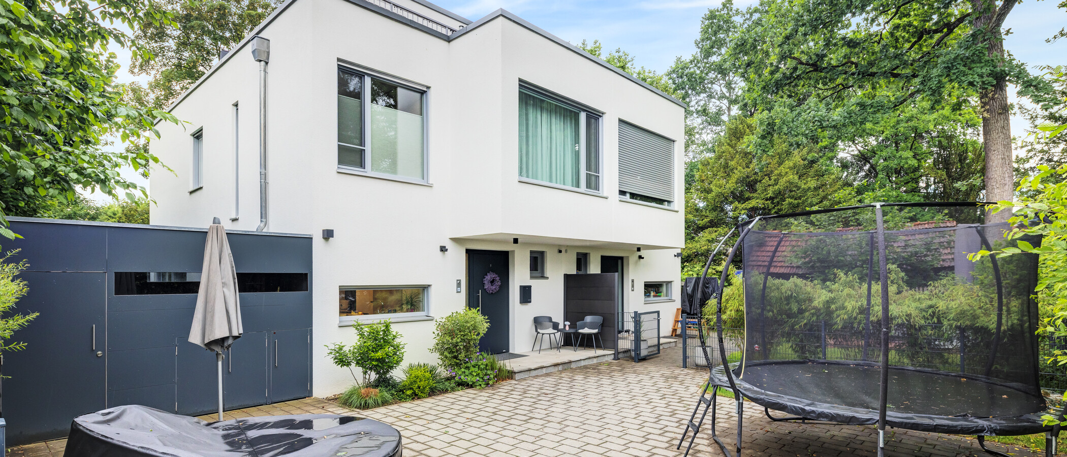 casa a schiera München Waldtrudering 02 Accesso 14888