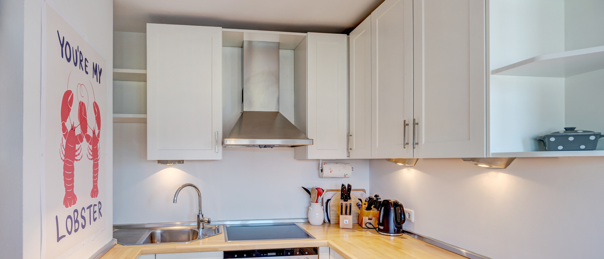appartamento con galleria München Maxvorstadt 04 cucina 14890