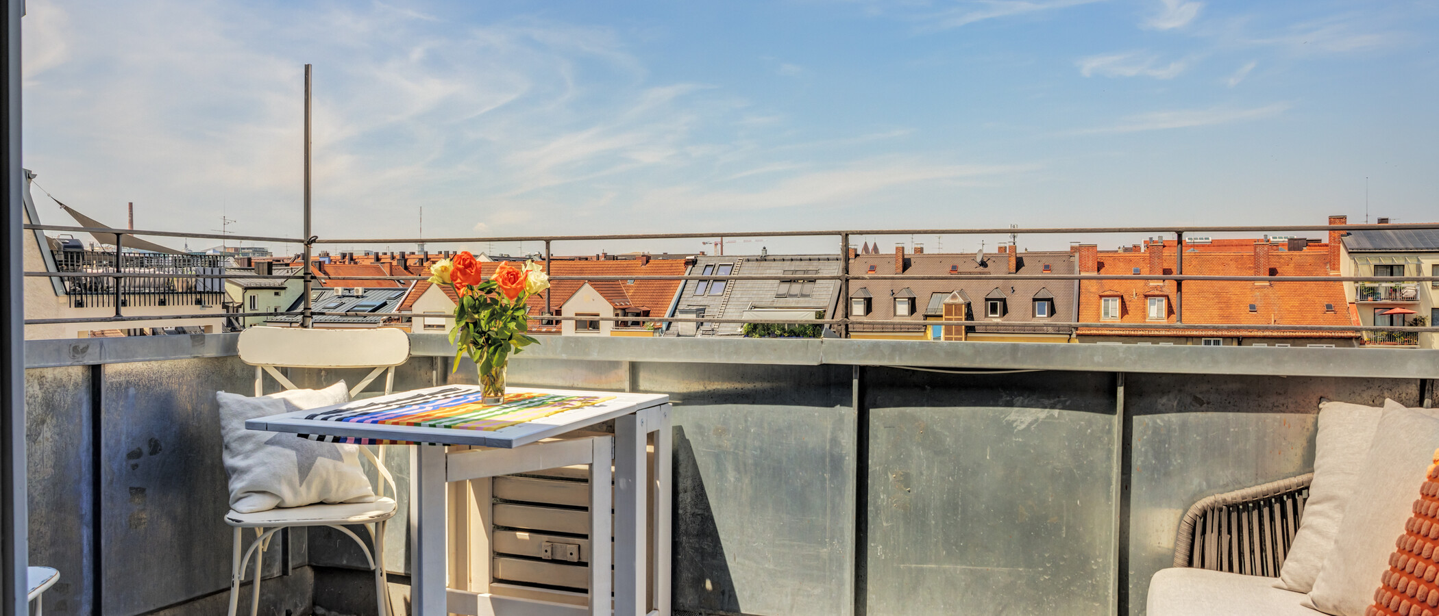 appartamento con galleria München Maxvorstadt 02 balcone 14890