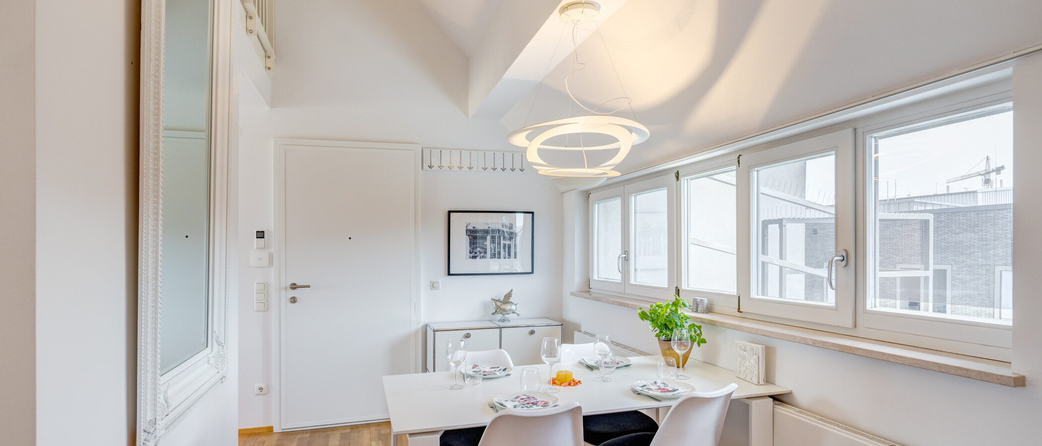 appartamento con galleria München Maxvorstadt 04 zona living 14890