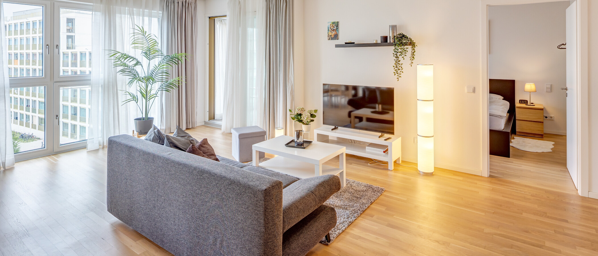 appartamento München Pasing 02 zona living 14891