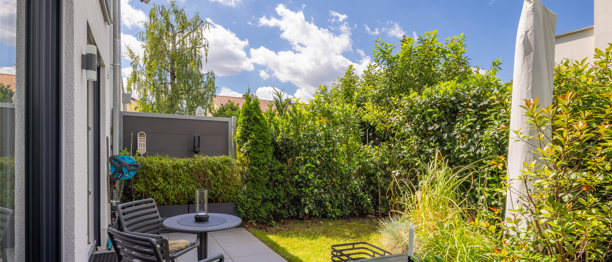 casa a schiera München Untermenzing 01 giardino 14892