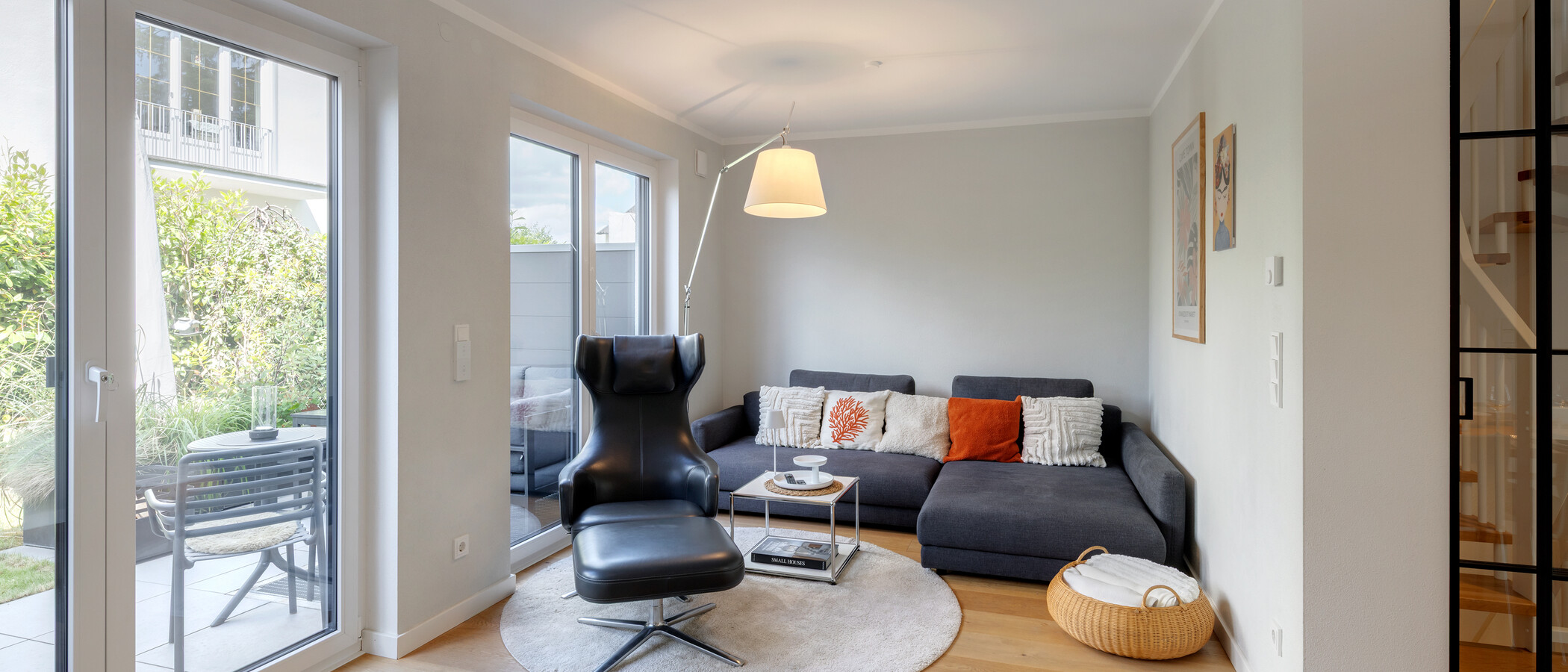 casa a schiera München Untermenzing 02 zona living 14892