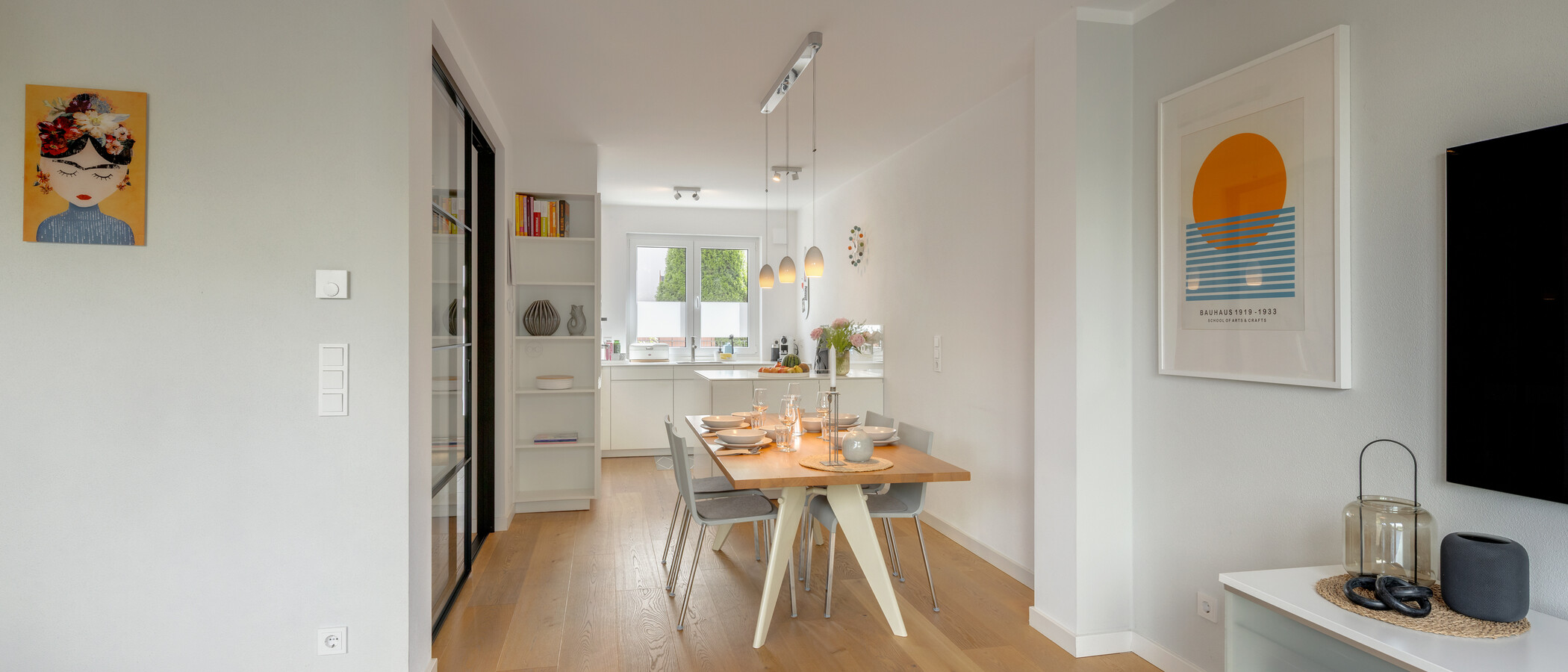 casa a schiera München Untermenzing 04 zona living 14892