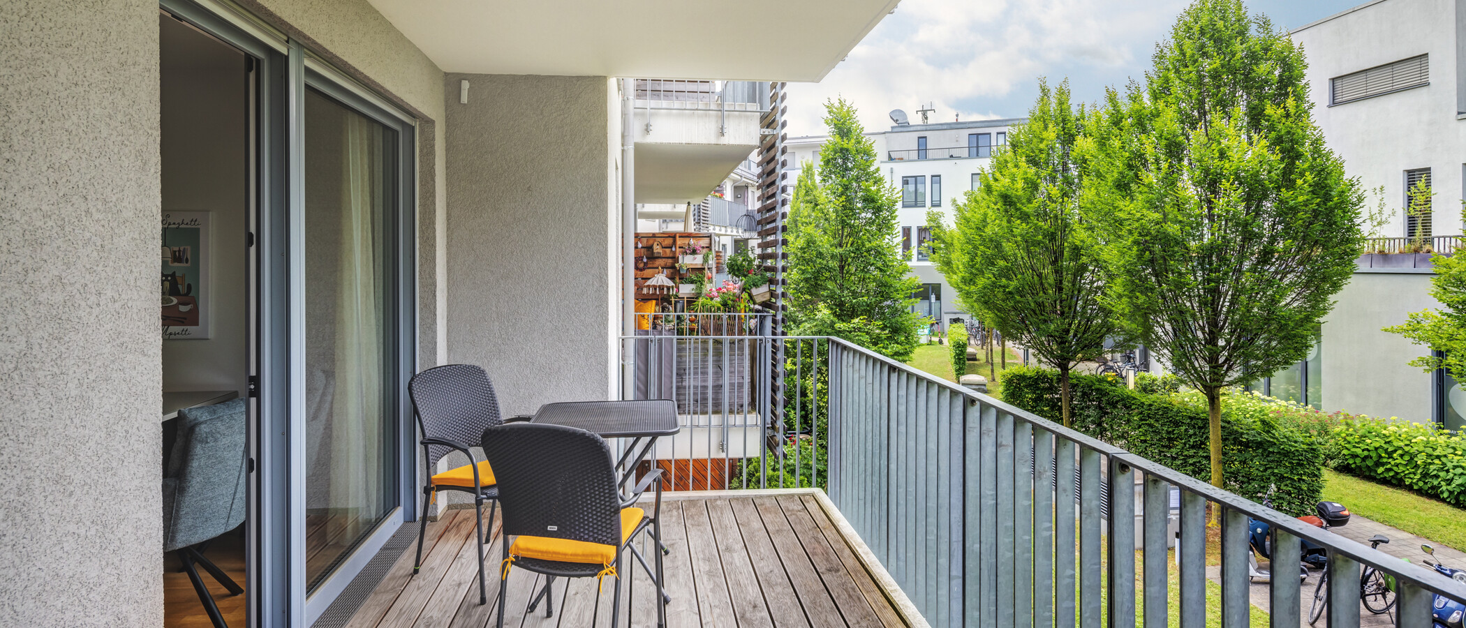appartamento München Pasing 01 balcone 14893