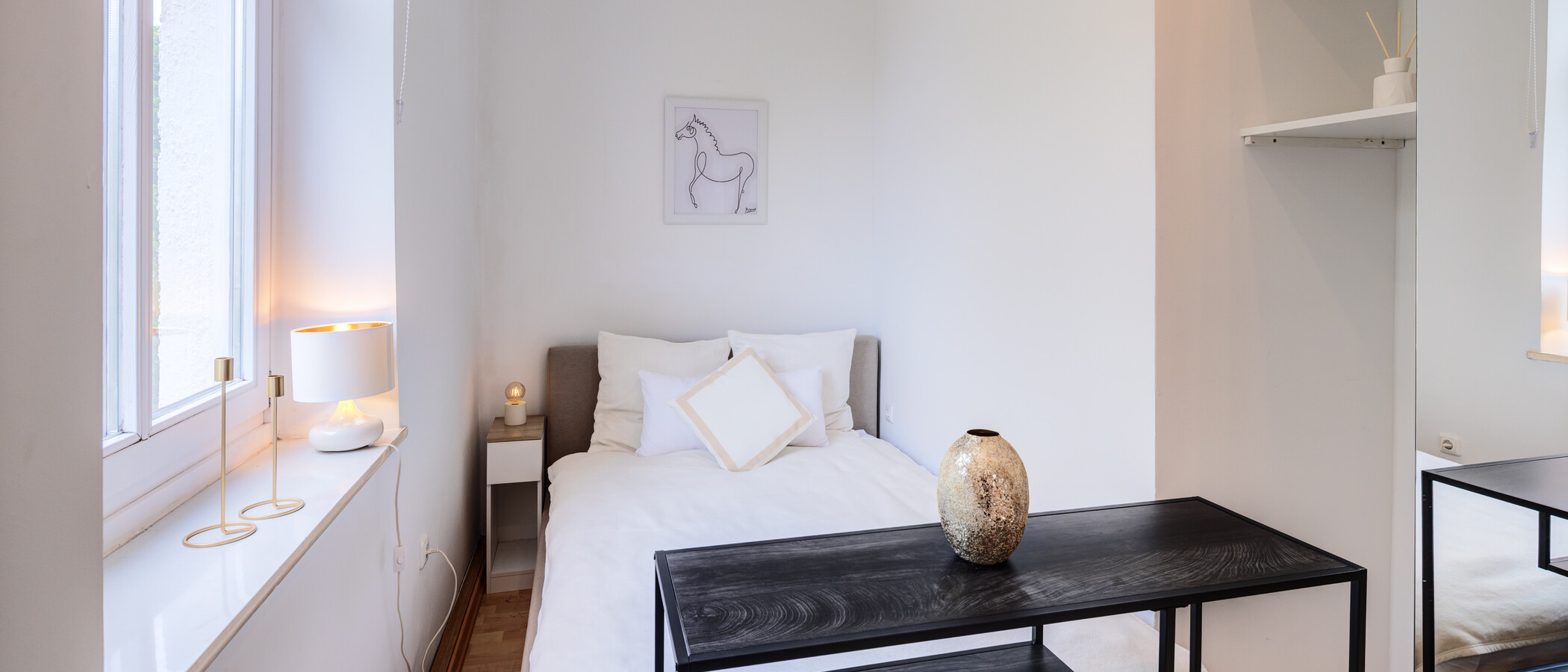appartamento München Schwabing-West 02 camera da letto 14894