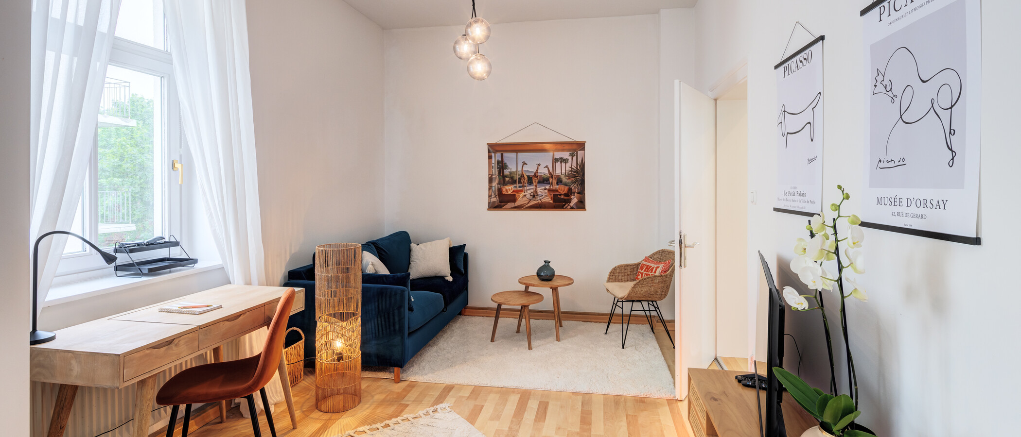 appartamento München Schwabing-West 03 zona living 14894