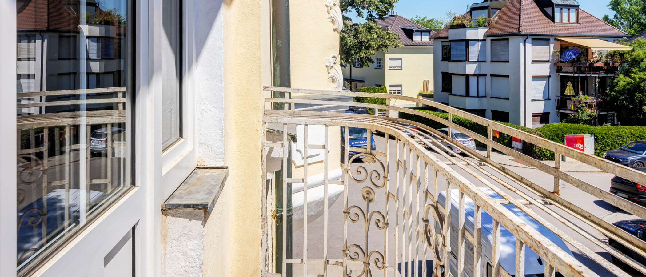 appartamento München Nymphenburg 02 balcone 14899