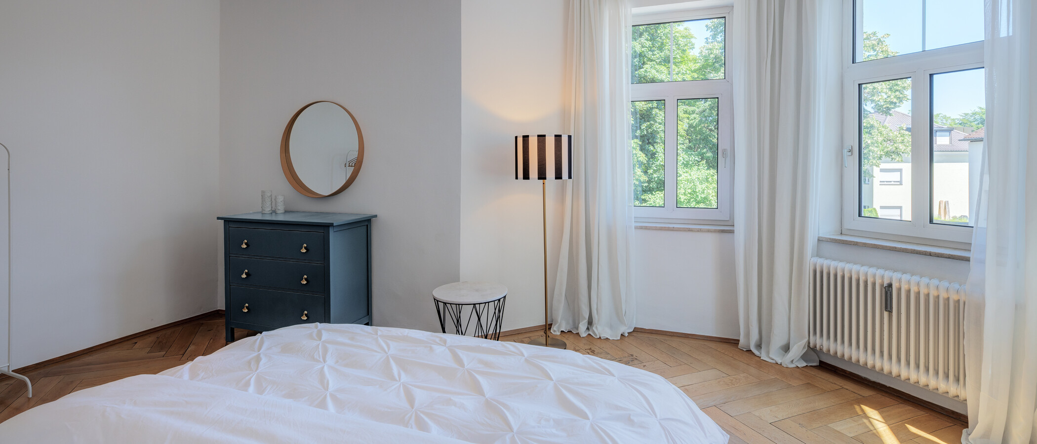 appartamento München Nymphenburg 04 camera da letto 14899
