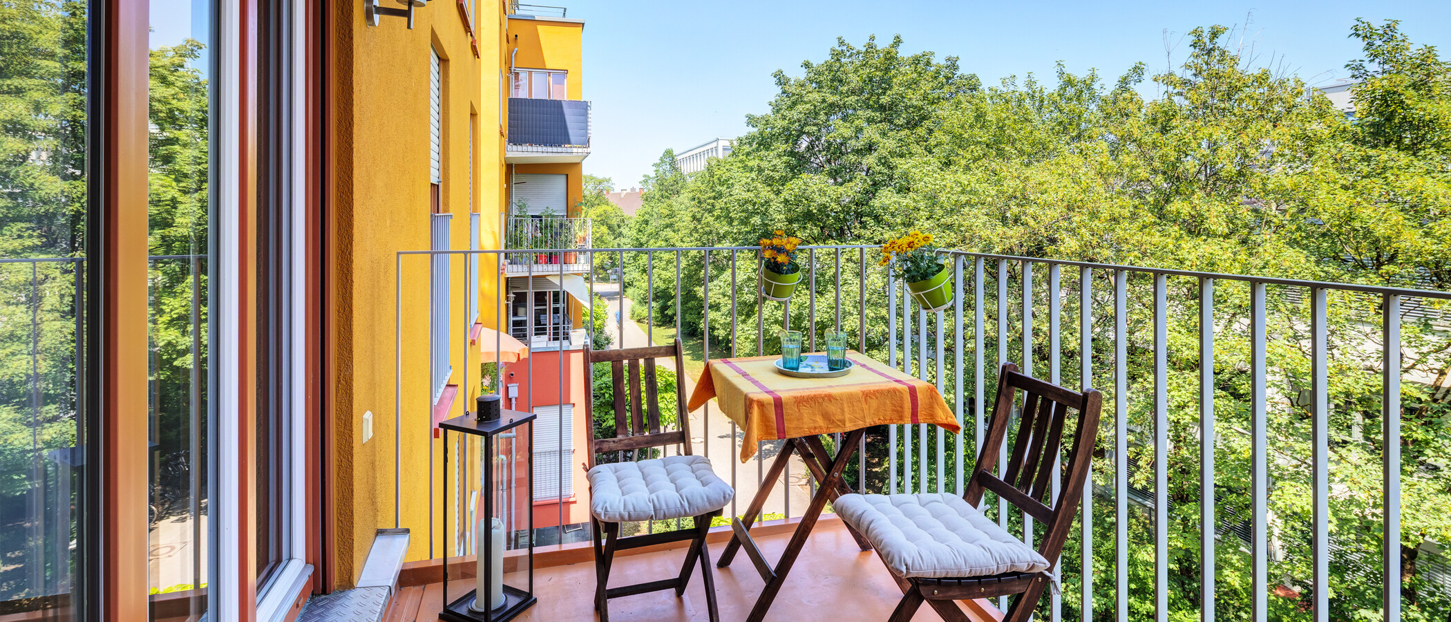 appartamento München Schwabing-West 01 balcone 14901