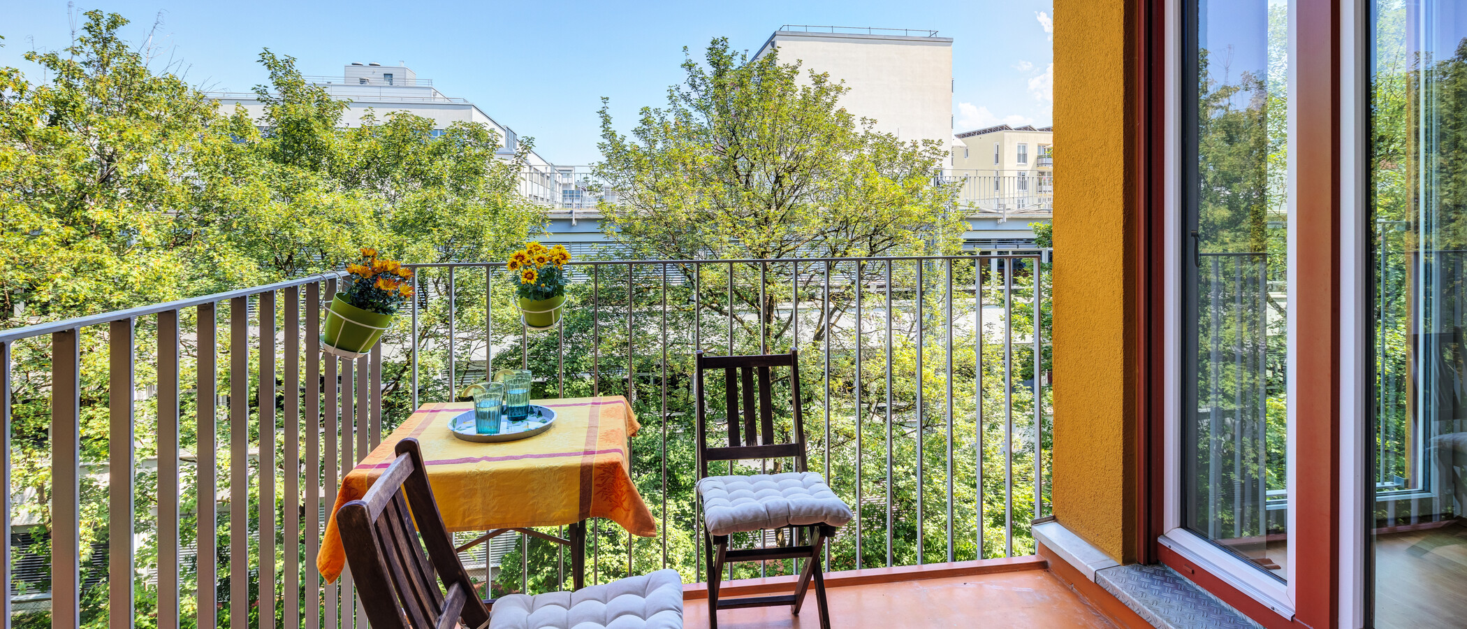 appartamento München Schwabing-West 02 balcone 14901