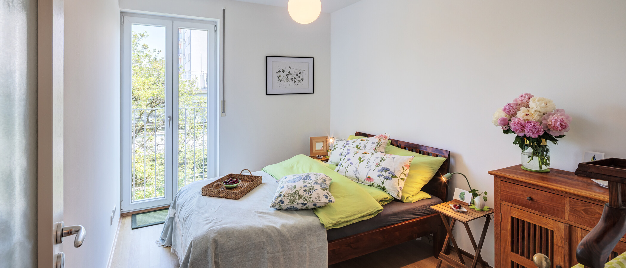 appartamento München Schwabing-West 01 camera da letto 14901