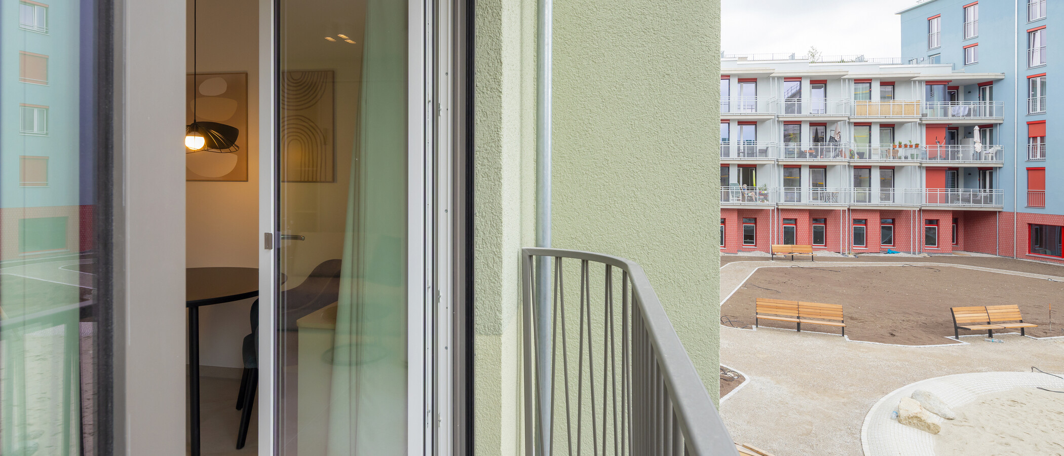 appartamento München Berg am Laim 01 balcone 14903