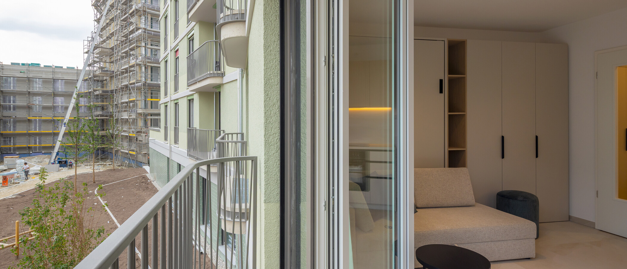 appartamento München Berg am Laim 02 balcone 14903