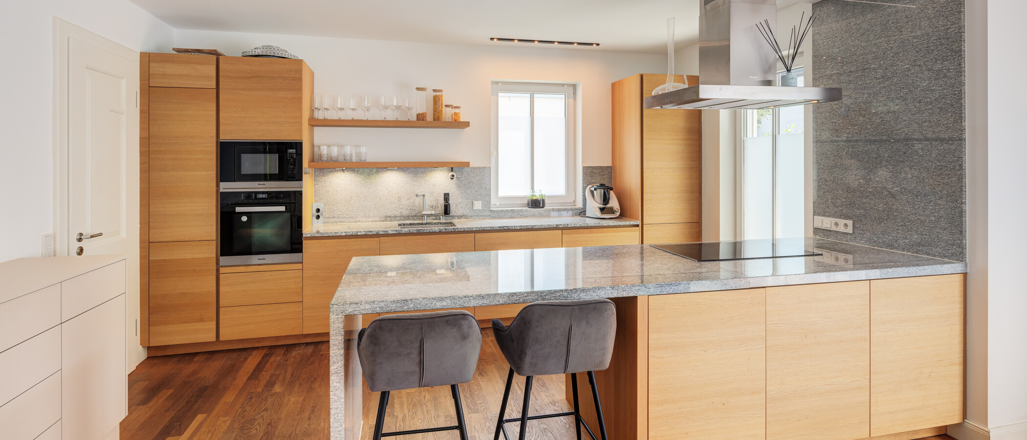 appartamento con giardino München Freimann 01 cucina 14904