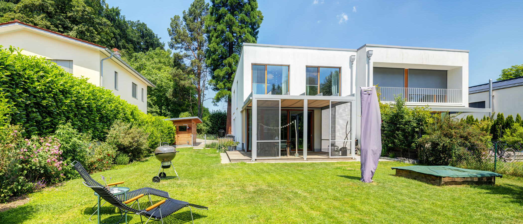casa a schiera Inning am Ammersee 01 giardino 14905