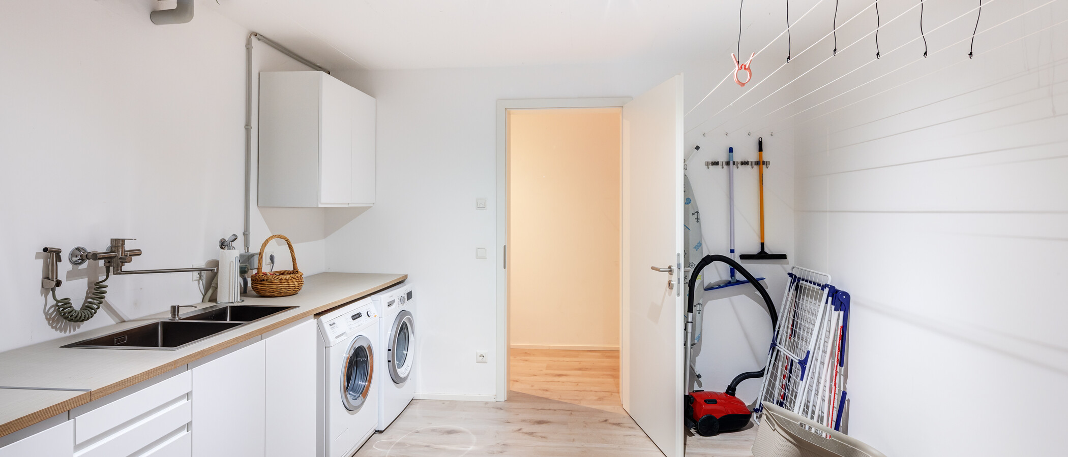 casa a schiera Inning am Ammersee 01 lavanderia 14905
