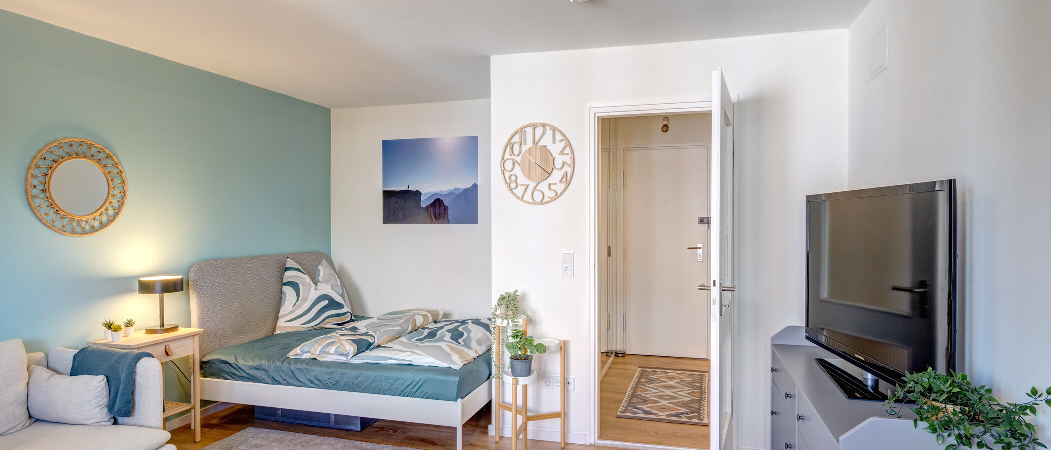 appartamento München Fasanerie 04 zona living 14906