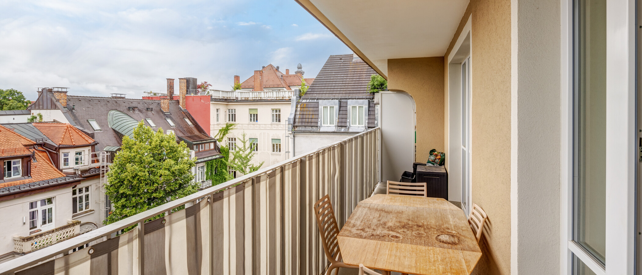 maisonette München Schwabing 01 balcone 14908