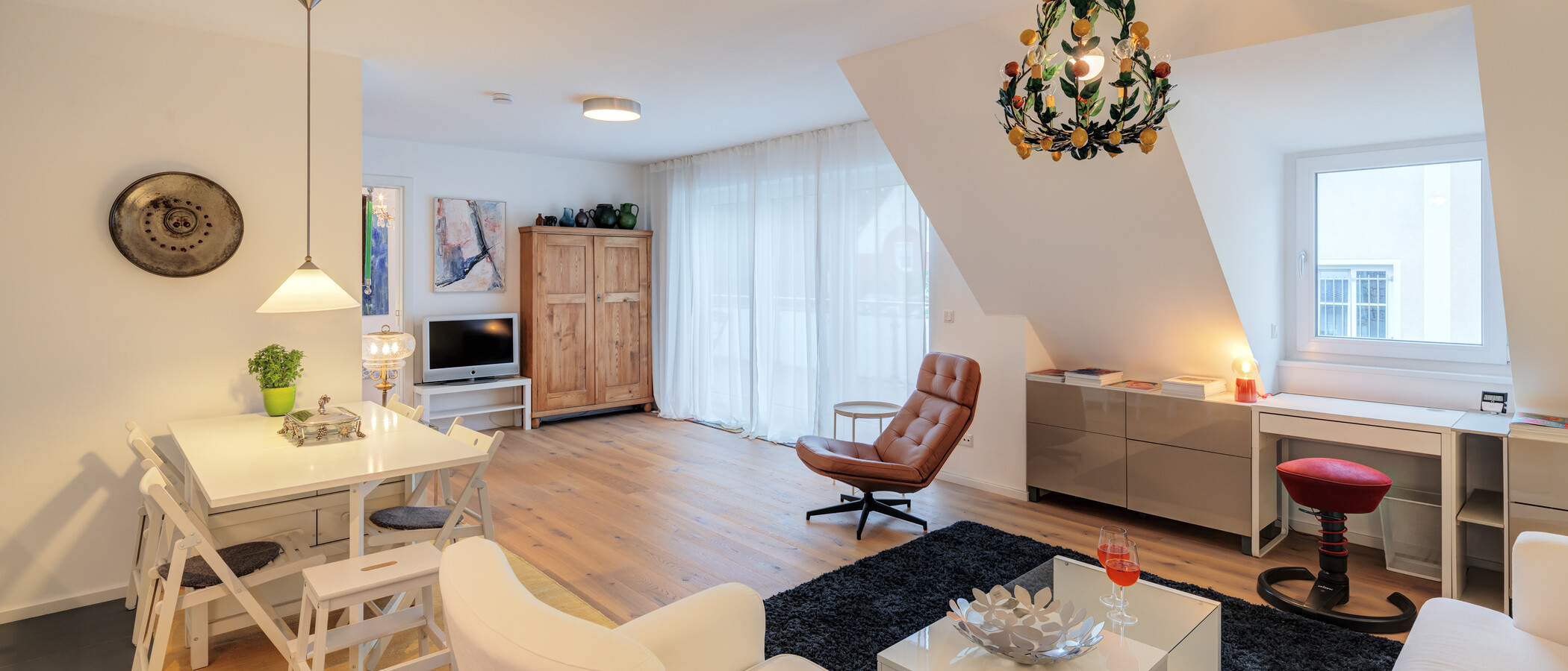 attico München Allach 02 zona living 14913