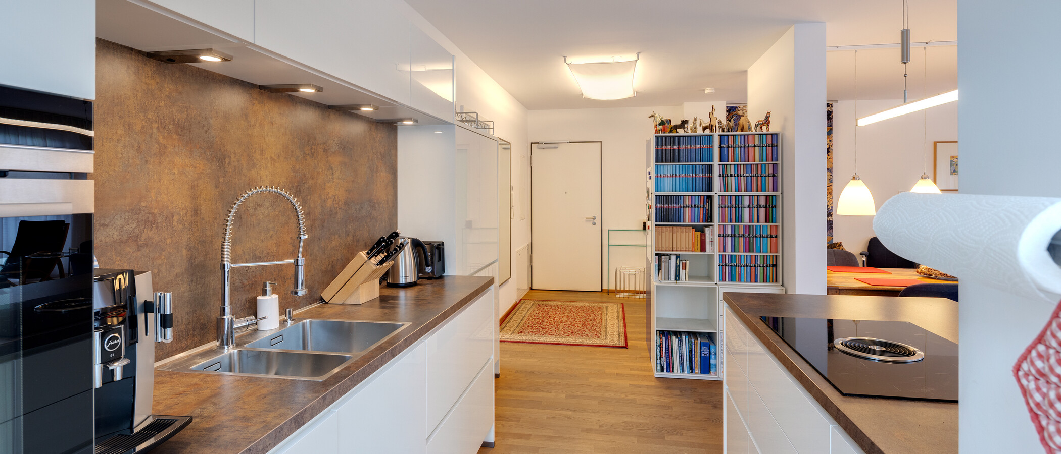 attico con terrazzo München Menterschwaige 04 cucina 14914
