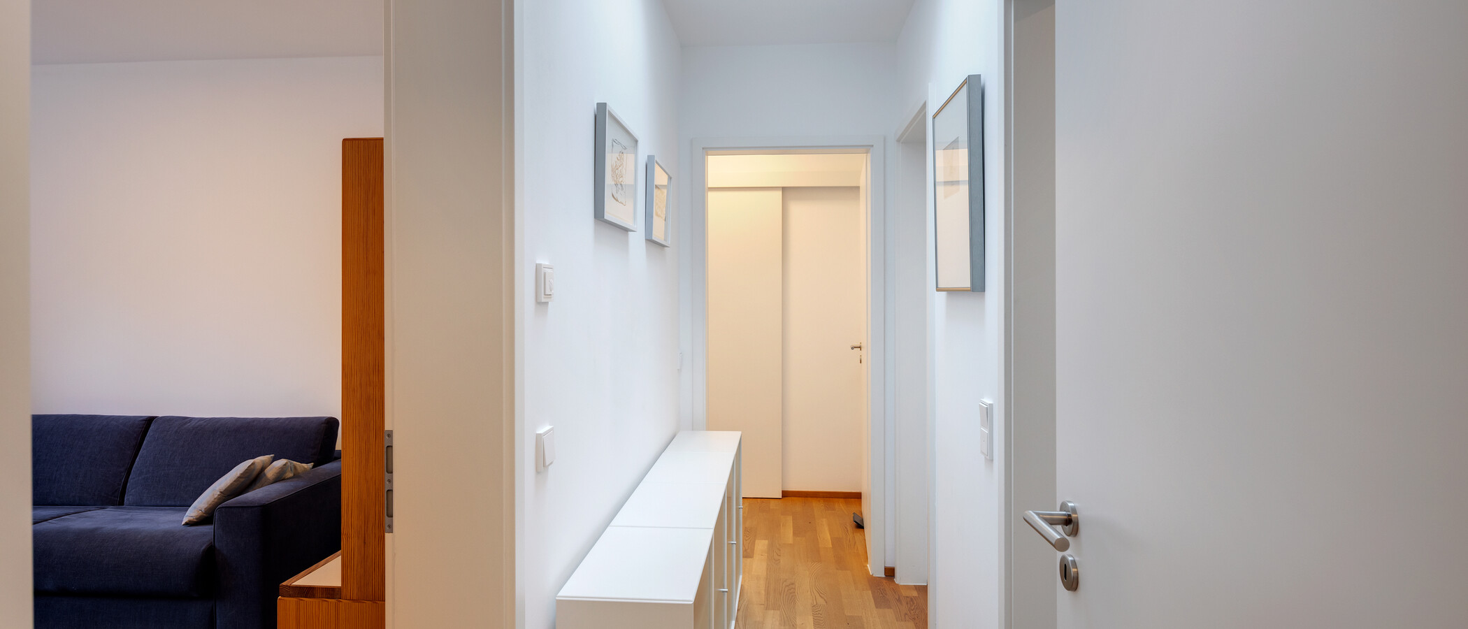 attico con terrazzo München Menterschwaige 01 ingresso/corridioio 14914