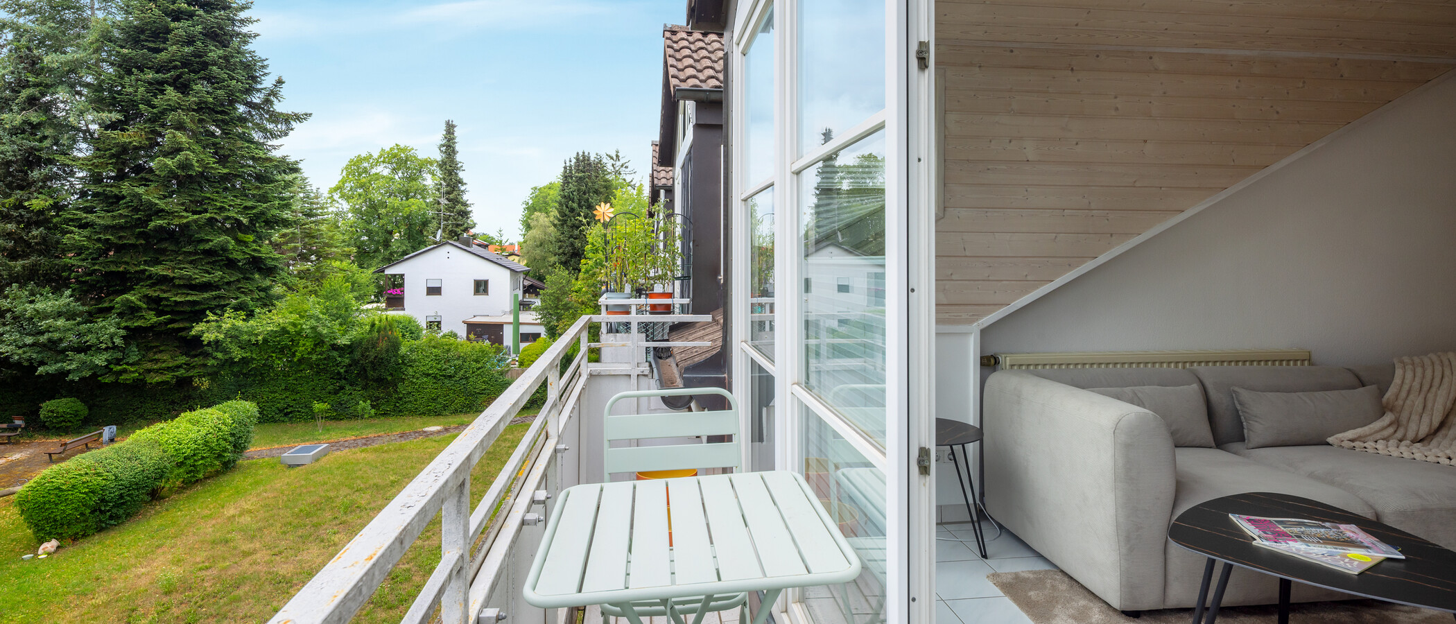 attico München Solln 01 balcone 14919