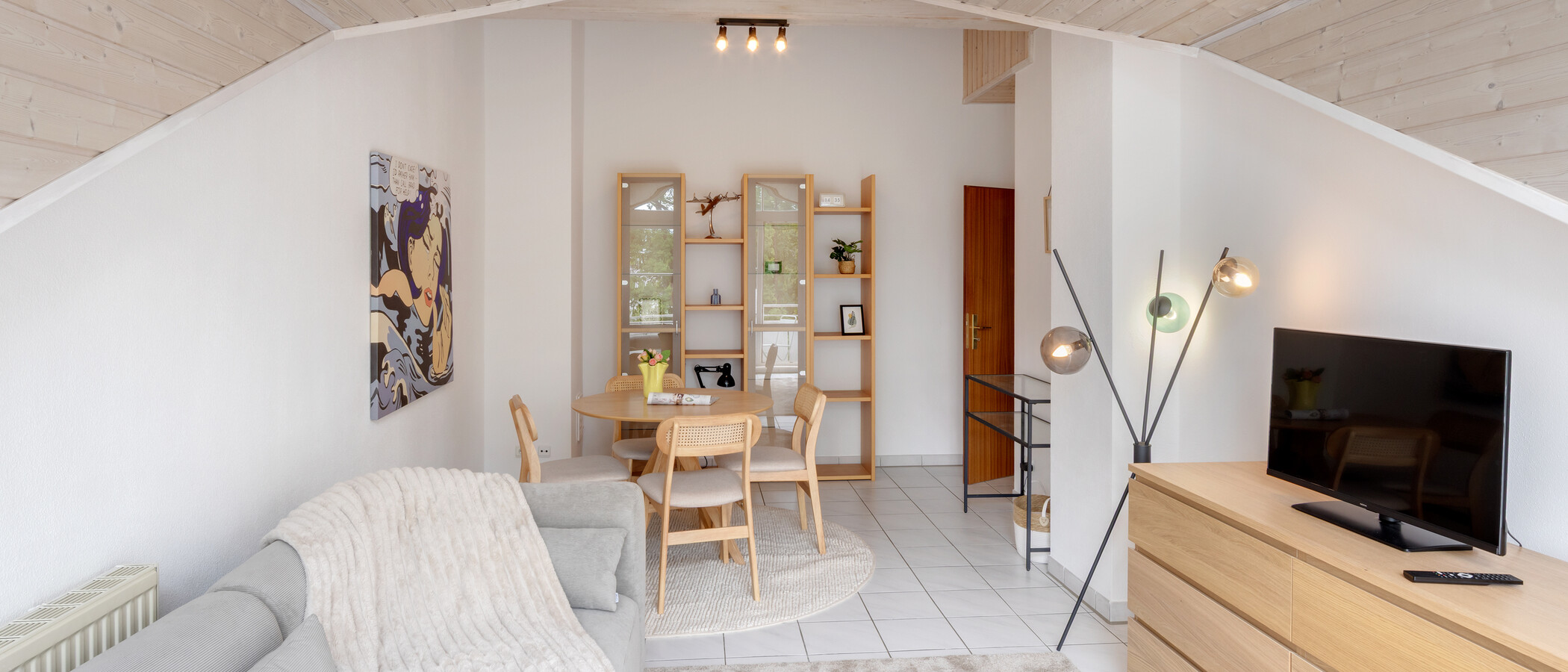 attico München Solln 03 zona living 14919