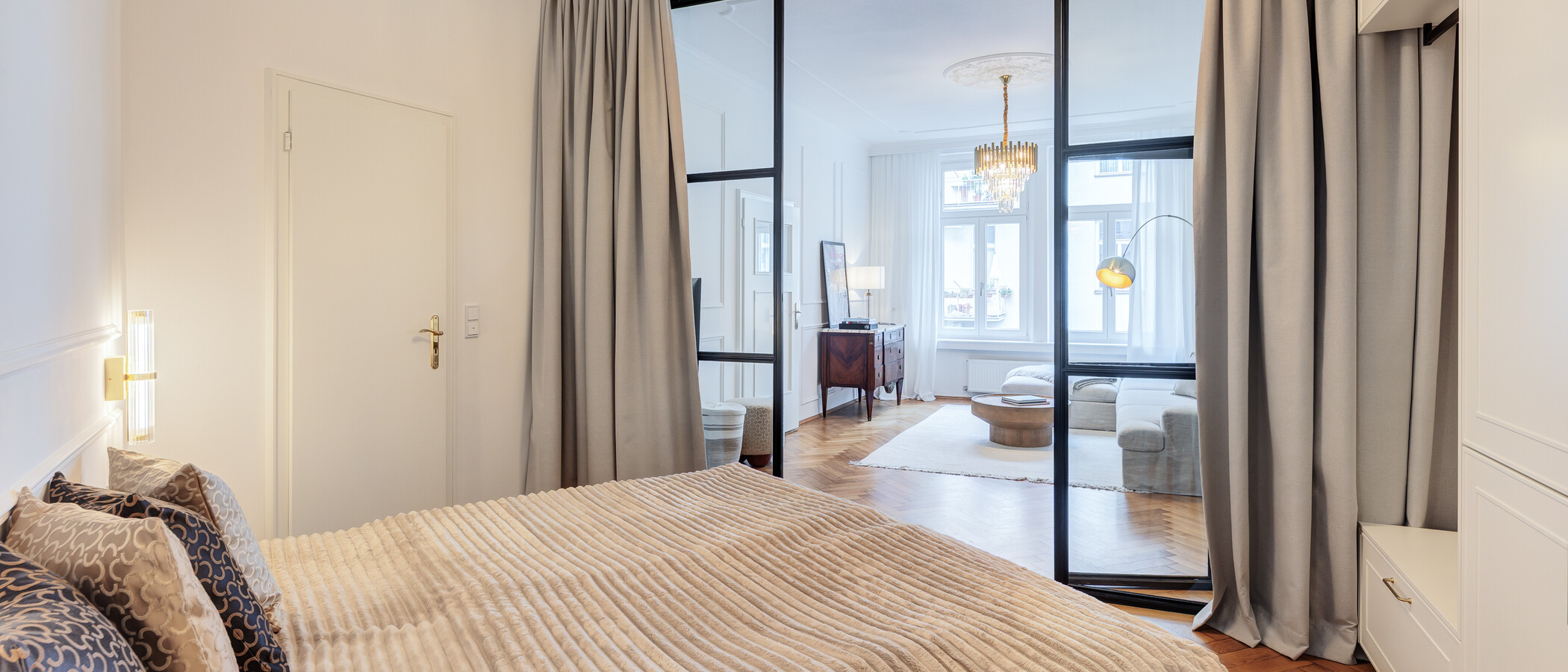 appartamento München Glockenbachviertel 03 camera da letto 14921