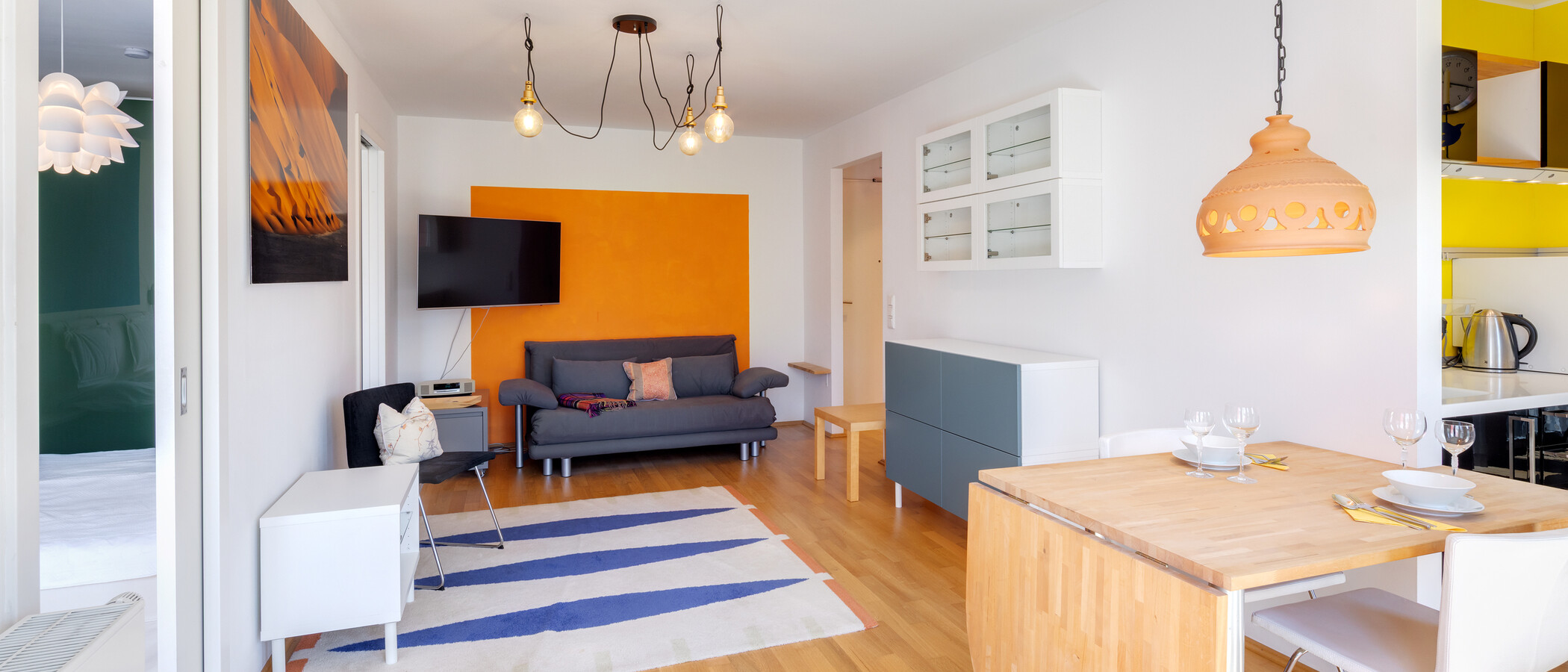 appartamento München Haidhausen 03 zona living 14922