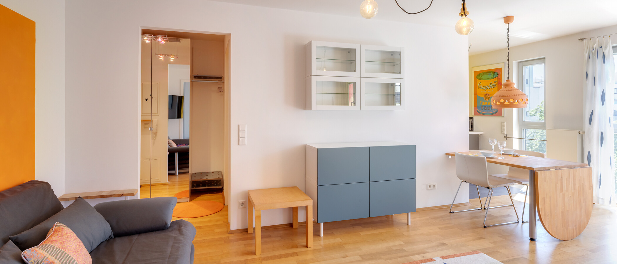 appartamento München Haidhausen 04 zona living 14922