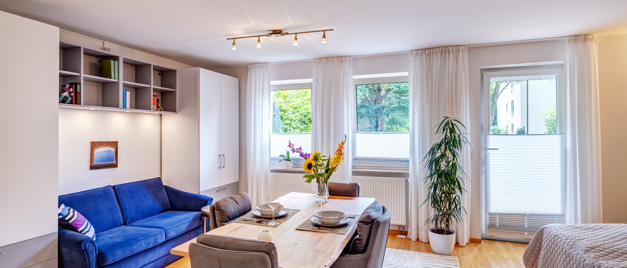 appartamento München Parkstadt Bogenhausen 02 zona living 14923