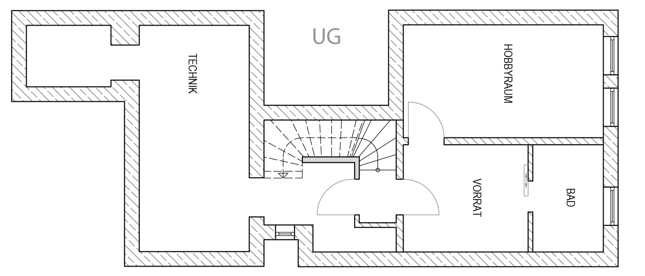 villa Oberhaching 03 planimetria 14925