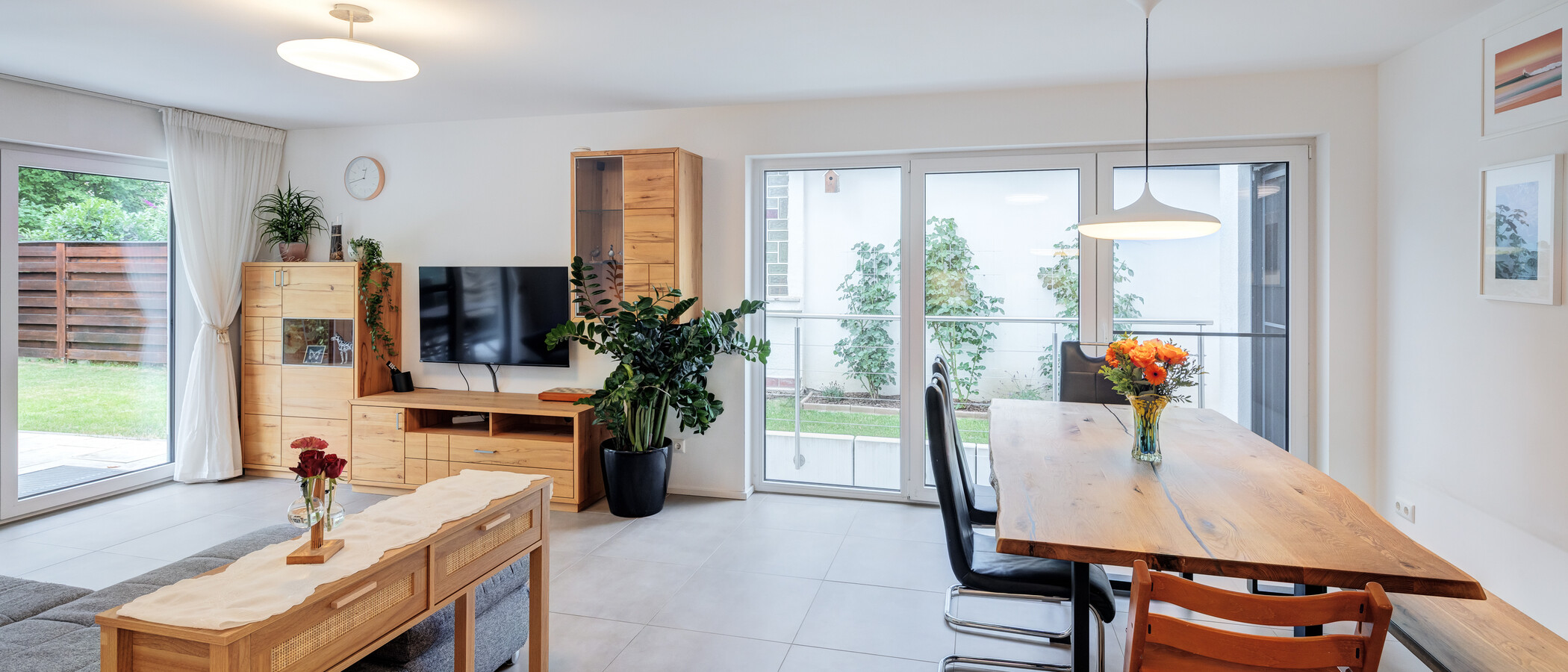 appartamento München Waldtrudering 03 zona living 14926