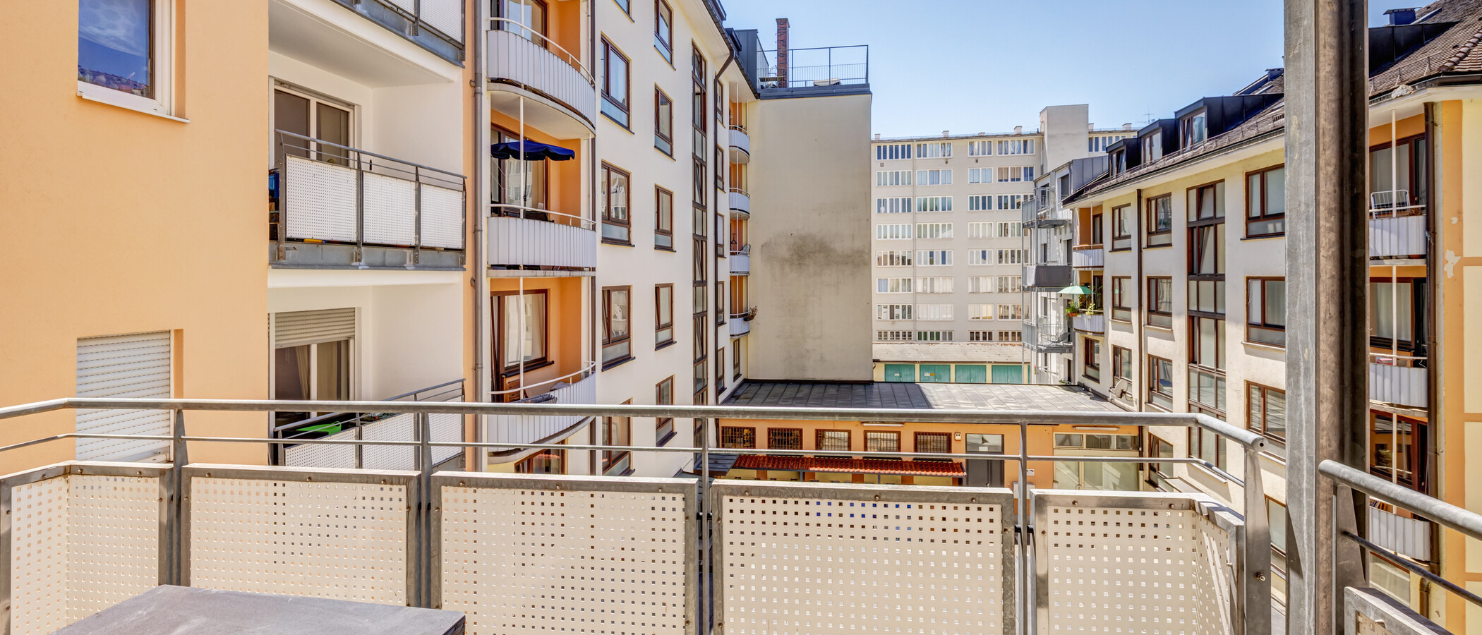 appartamento München Maxvorstadt 02 balcone 14928